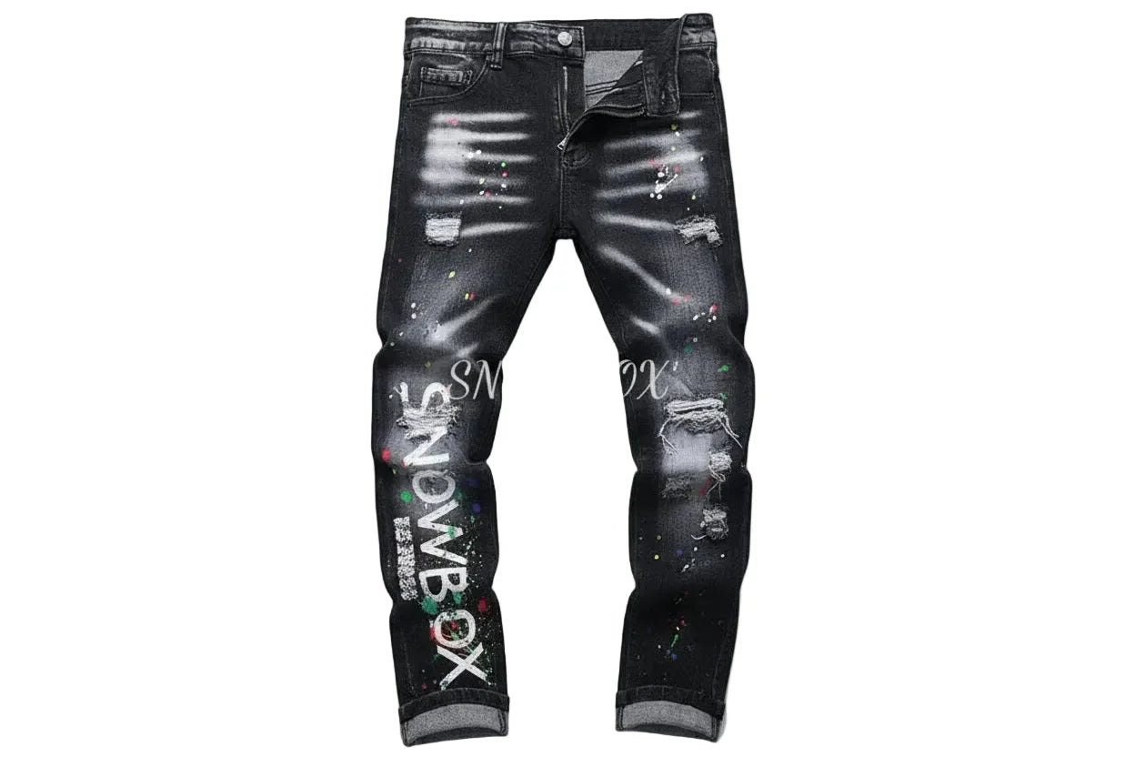 Snowbox x Painted Jeans