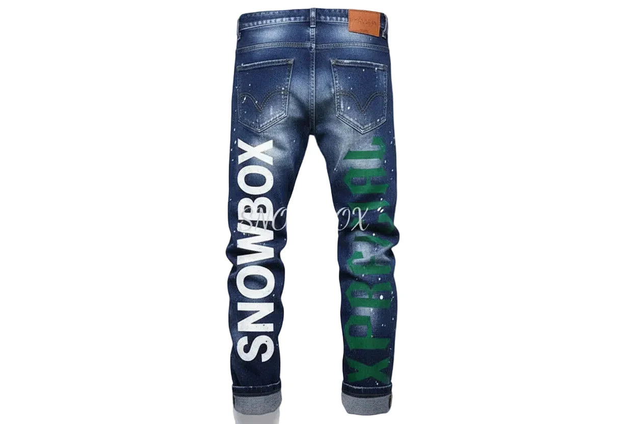 Snowbox x Painted Jeans