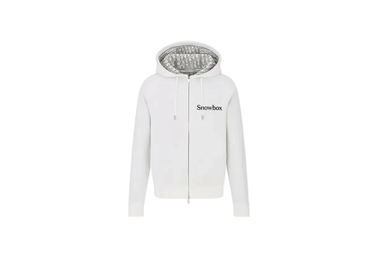 SnowBox x CD Zip Up-Hoodie