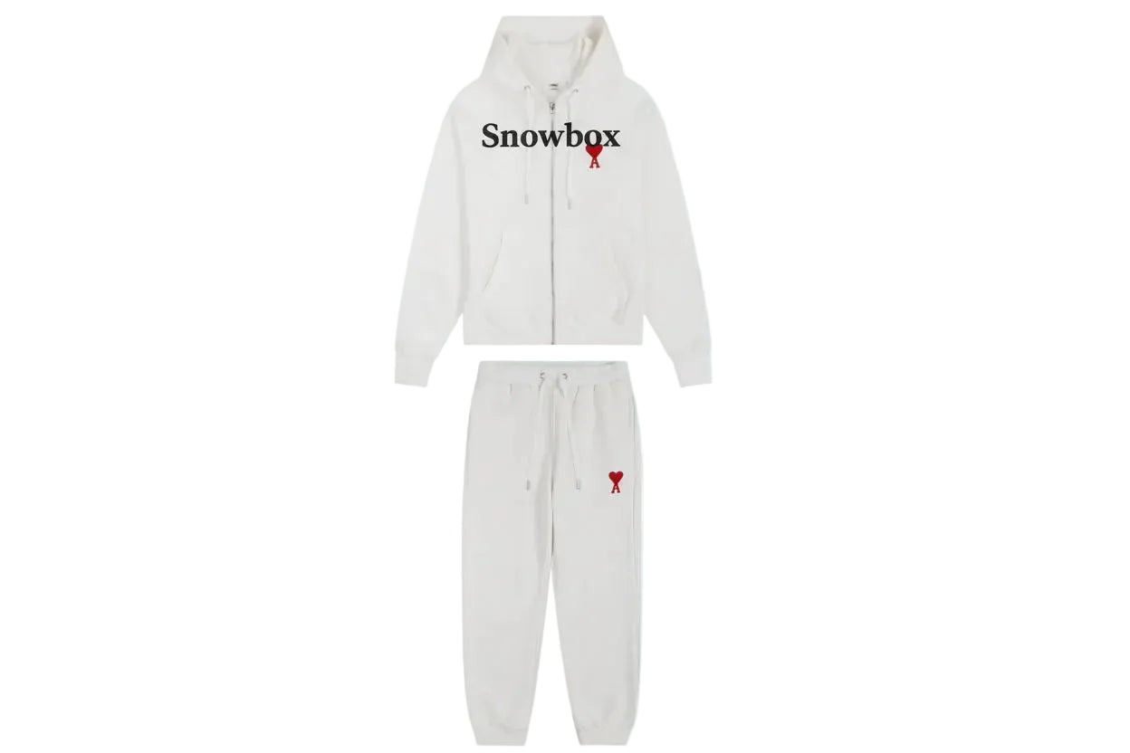 SnowBox x Heart A Tracksuit White
