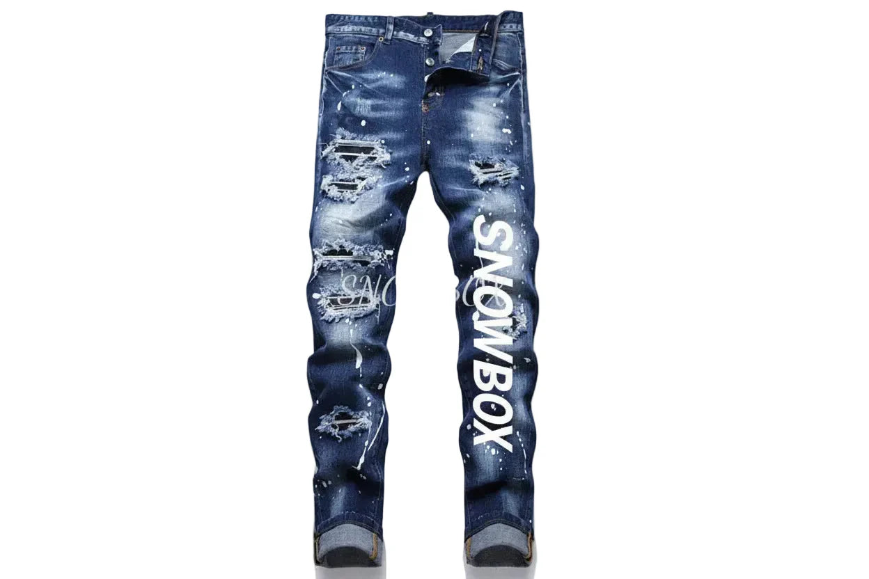 Snowbox x Painted Jeans