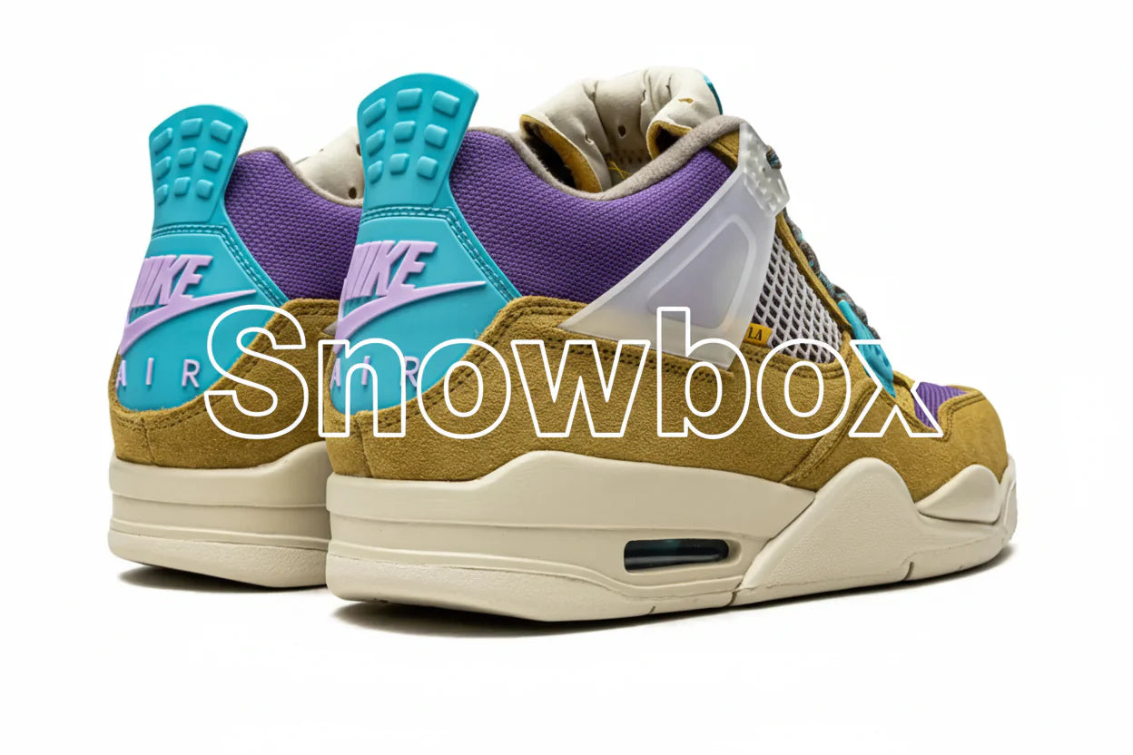 SnowBox x JF 4 SNEAKERS