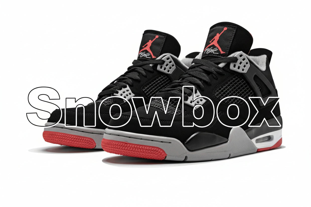SnowBox x JF 4 SNEAKERS