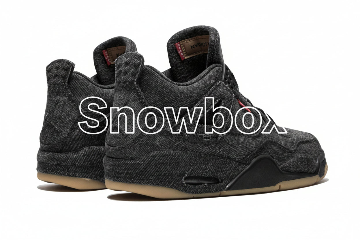 SnowBox x JF 4 SNEAKERS
