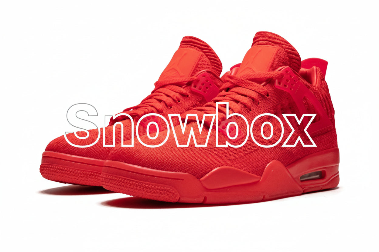 SnowBox x JF 4 SNEAKERS