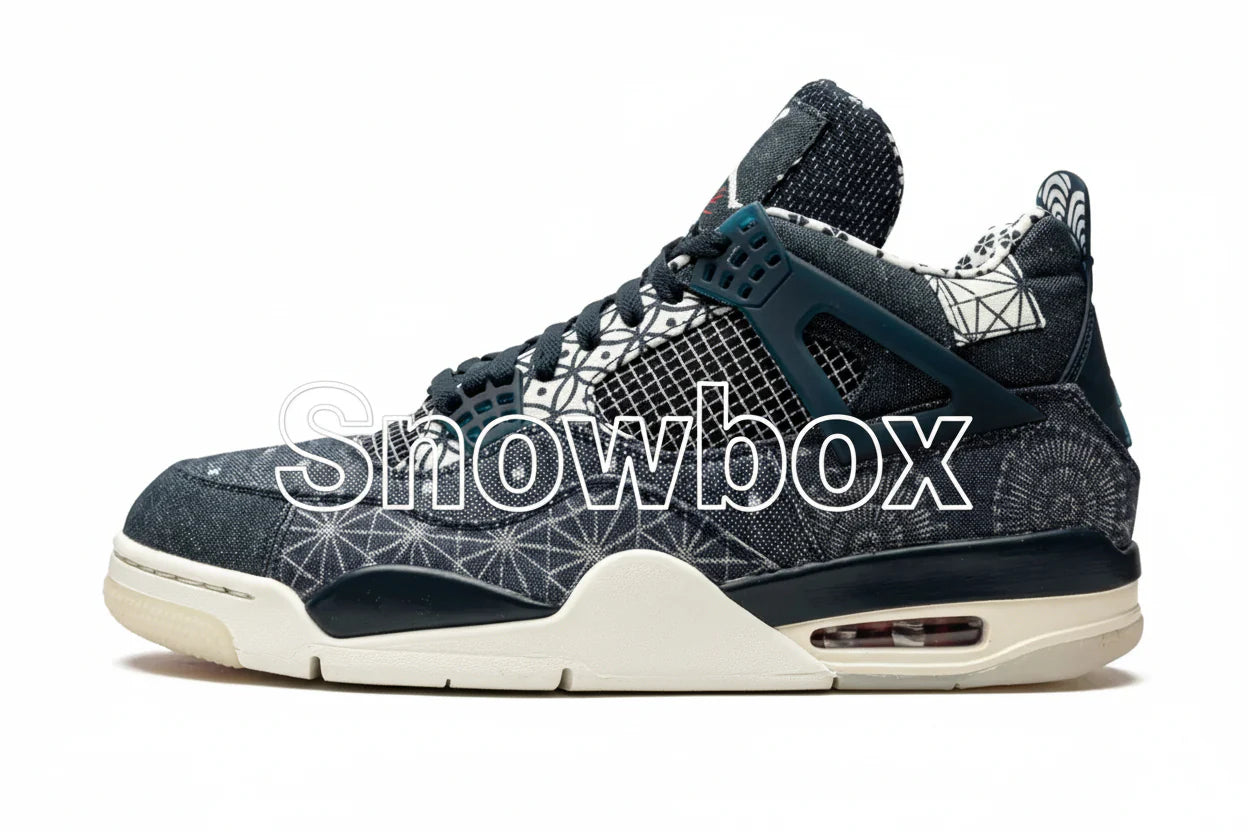 SnowBox x JF 4 SNEAKERS