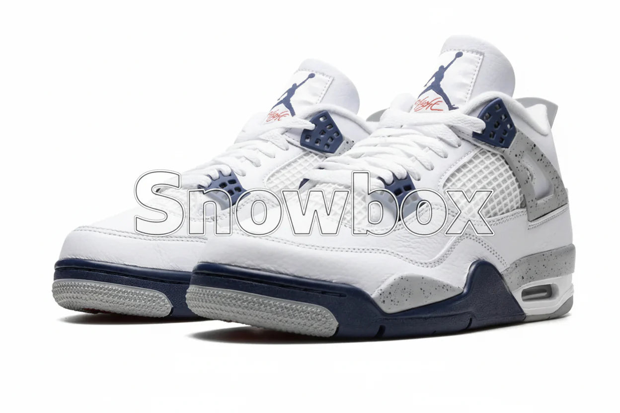 SnowBox x JF 4 SNEAKERS