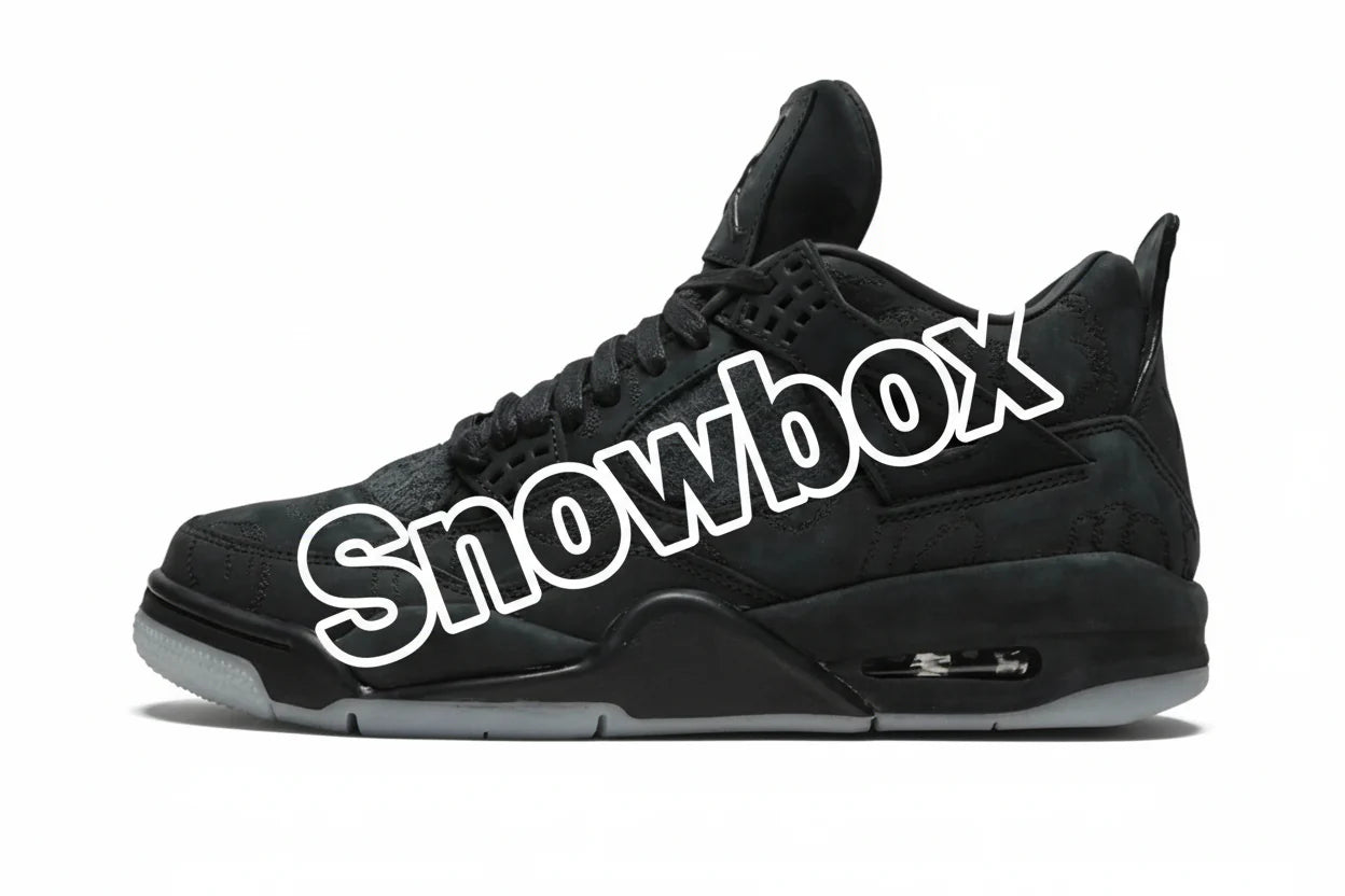 SnowBox x JF 4 SNEAKERS