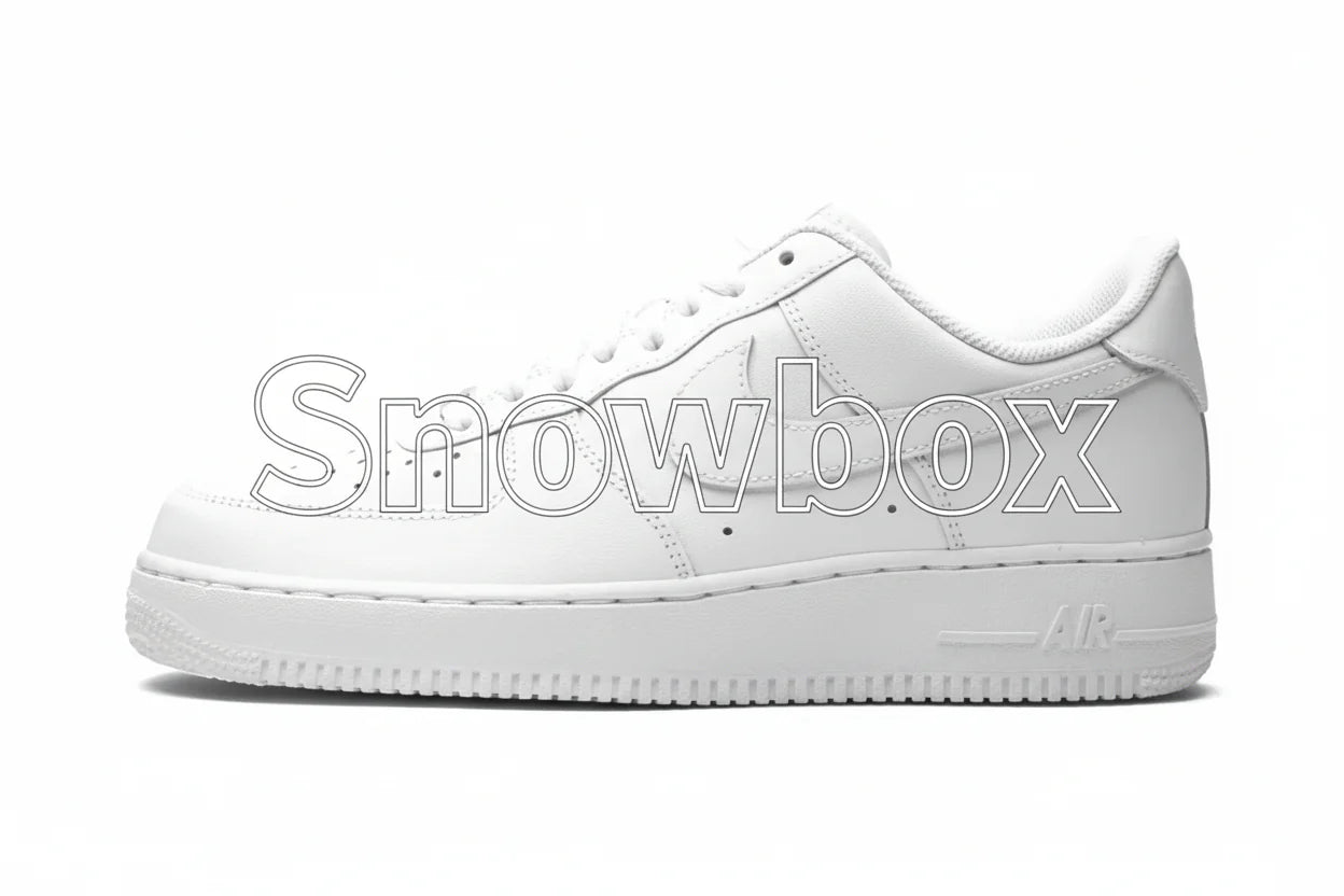SnowBox x AF 1 LOW SNEAKERS