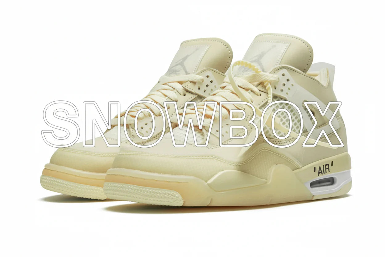 SnowBox x JF 4 SNEAKERS