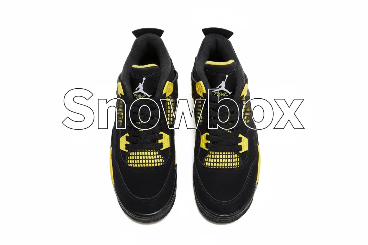 SnowBox x JF 4 SNEAKERS