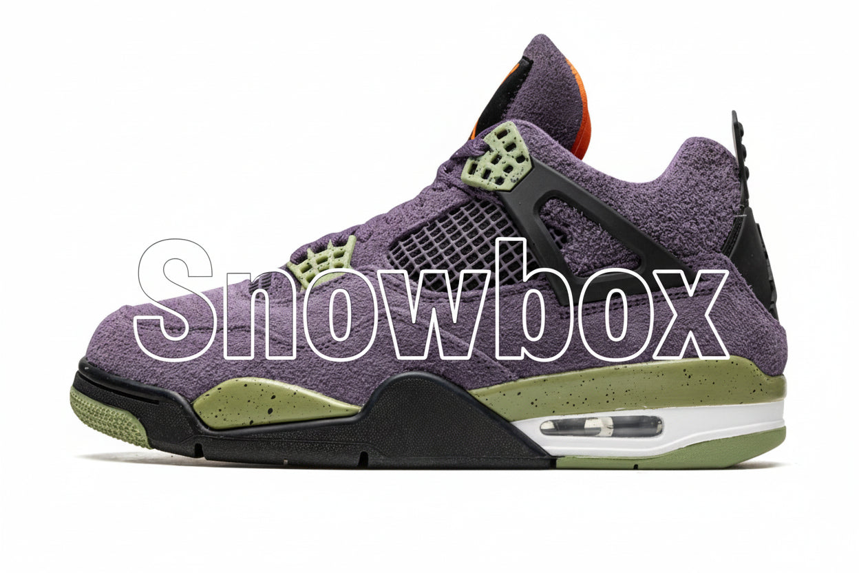 SnowBox x JF 4 SNEAKERS