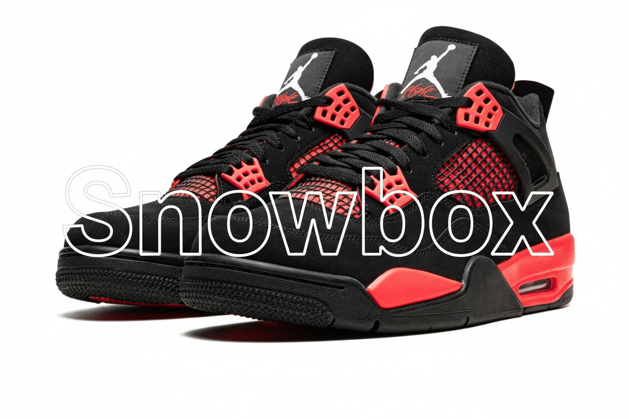 SnowBox x JF 4 SNEAKERS