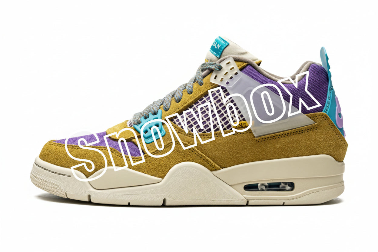 SnowBox x JF 4 SNEAKERS