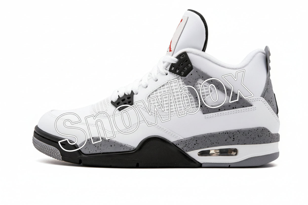SnowBox x JF 4 SNEAKERS