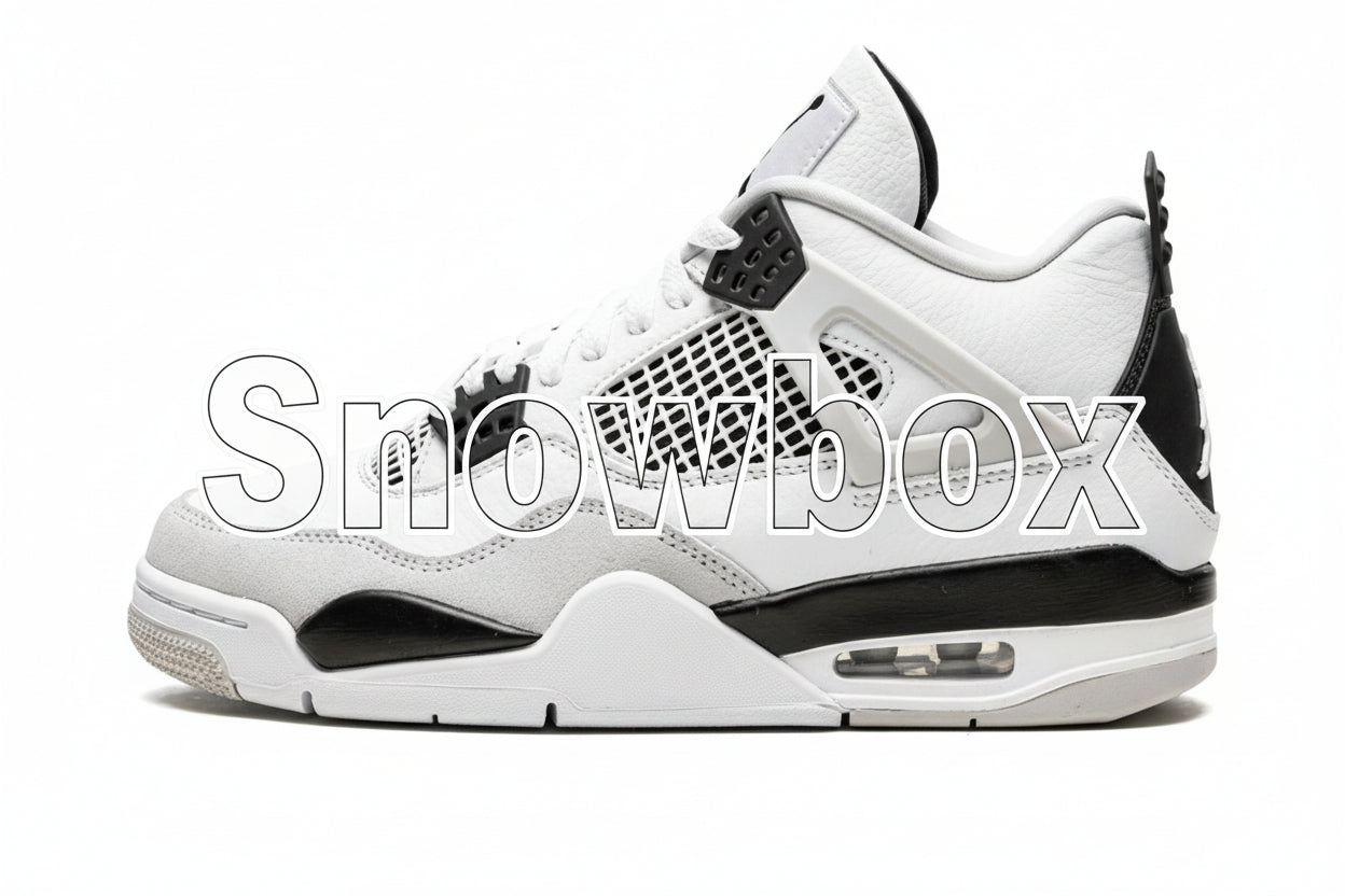 SnowBox x JF 4 SNEAKERS