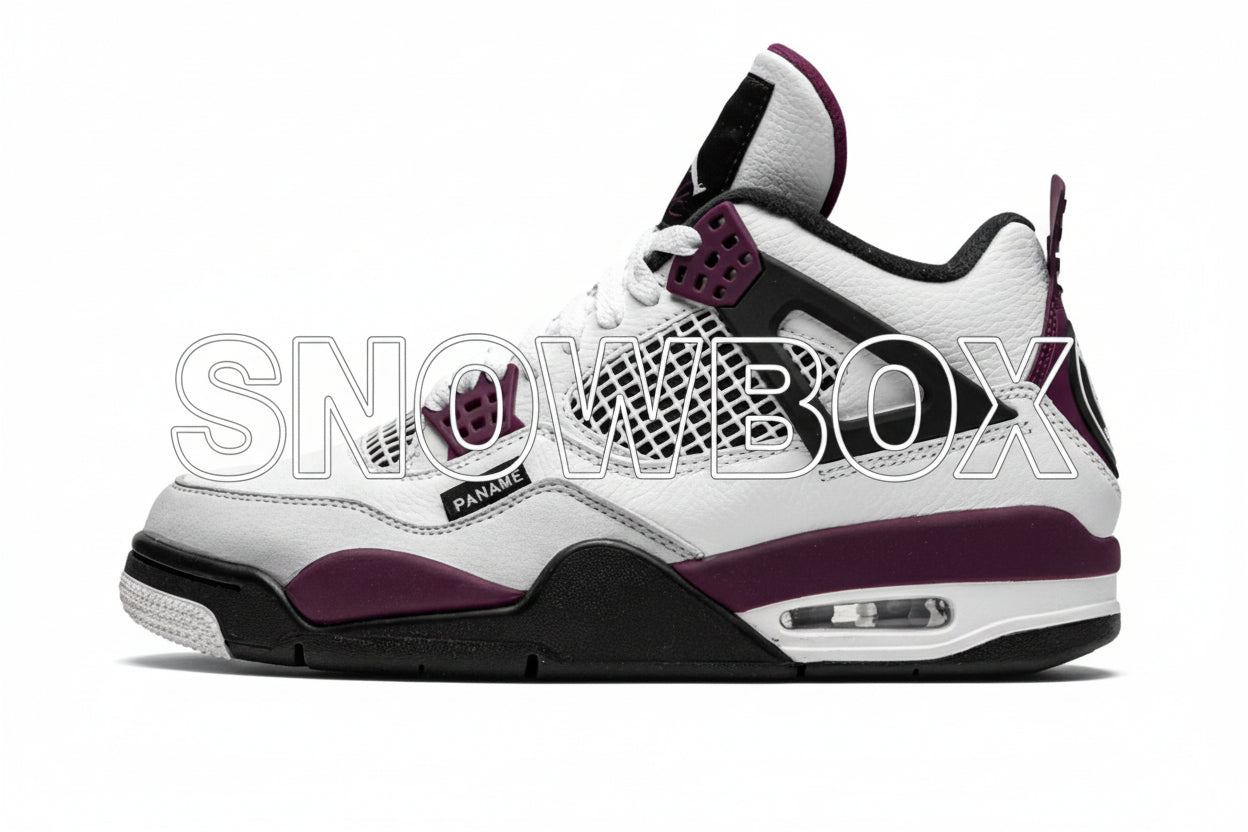 SnowBox x JF 4 SNEAKERS