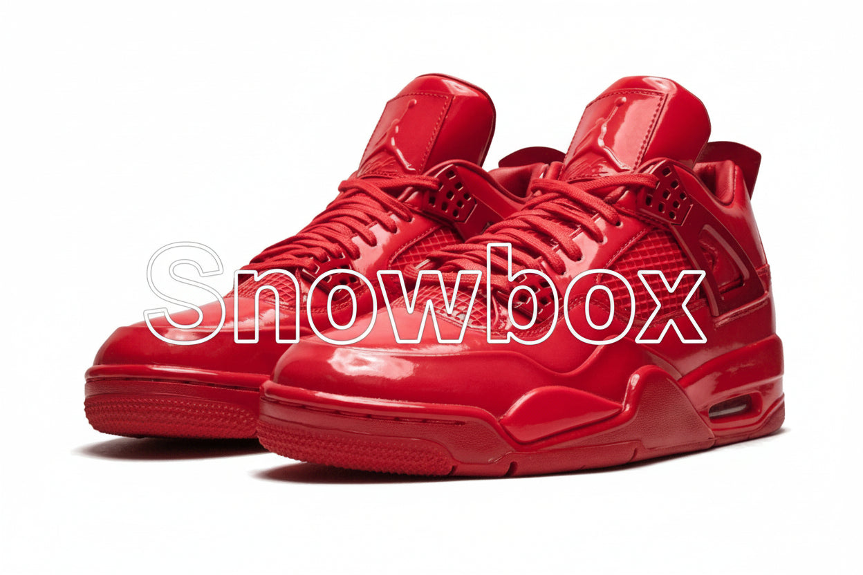 SnowBox x JF 4 SNEAKERS