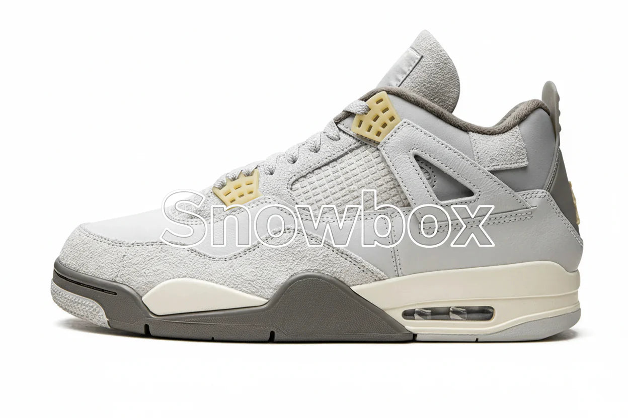 SnowBox x JF 4 SNEAKERS