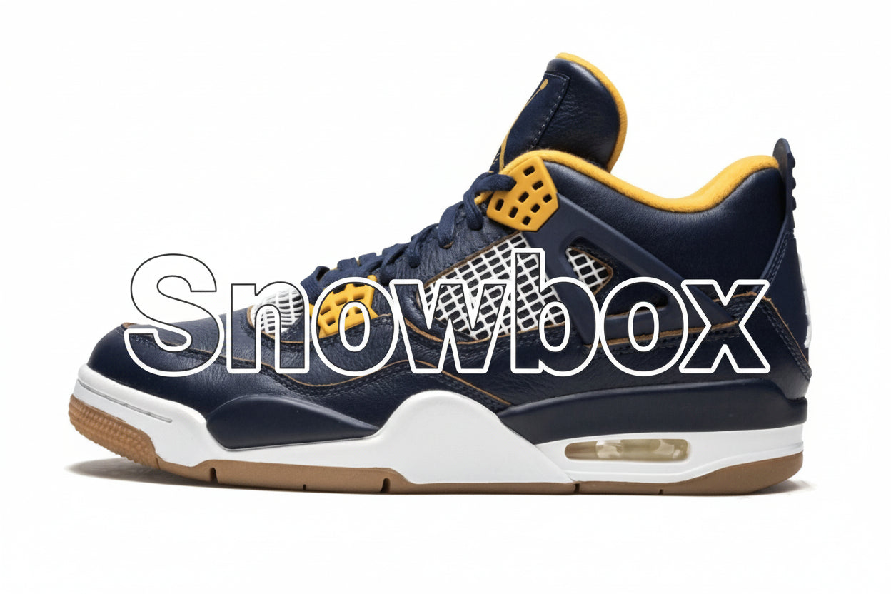SnowBox x JF 4 SNEAKERS