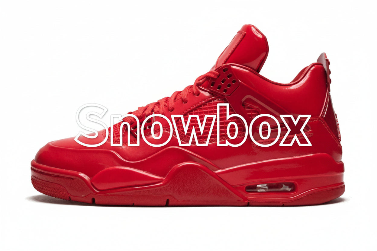 SnowBox x JF 4 SNEAKERS