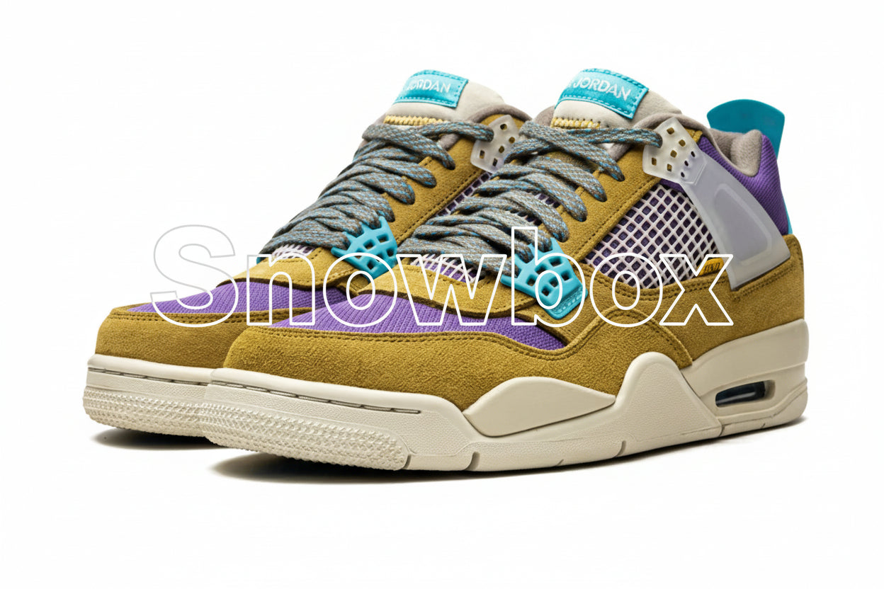 SnowBox x JF 4 SNEAKERS