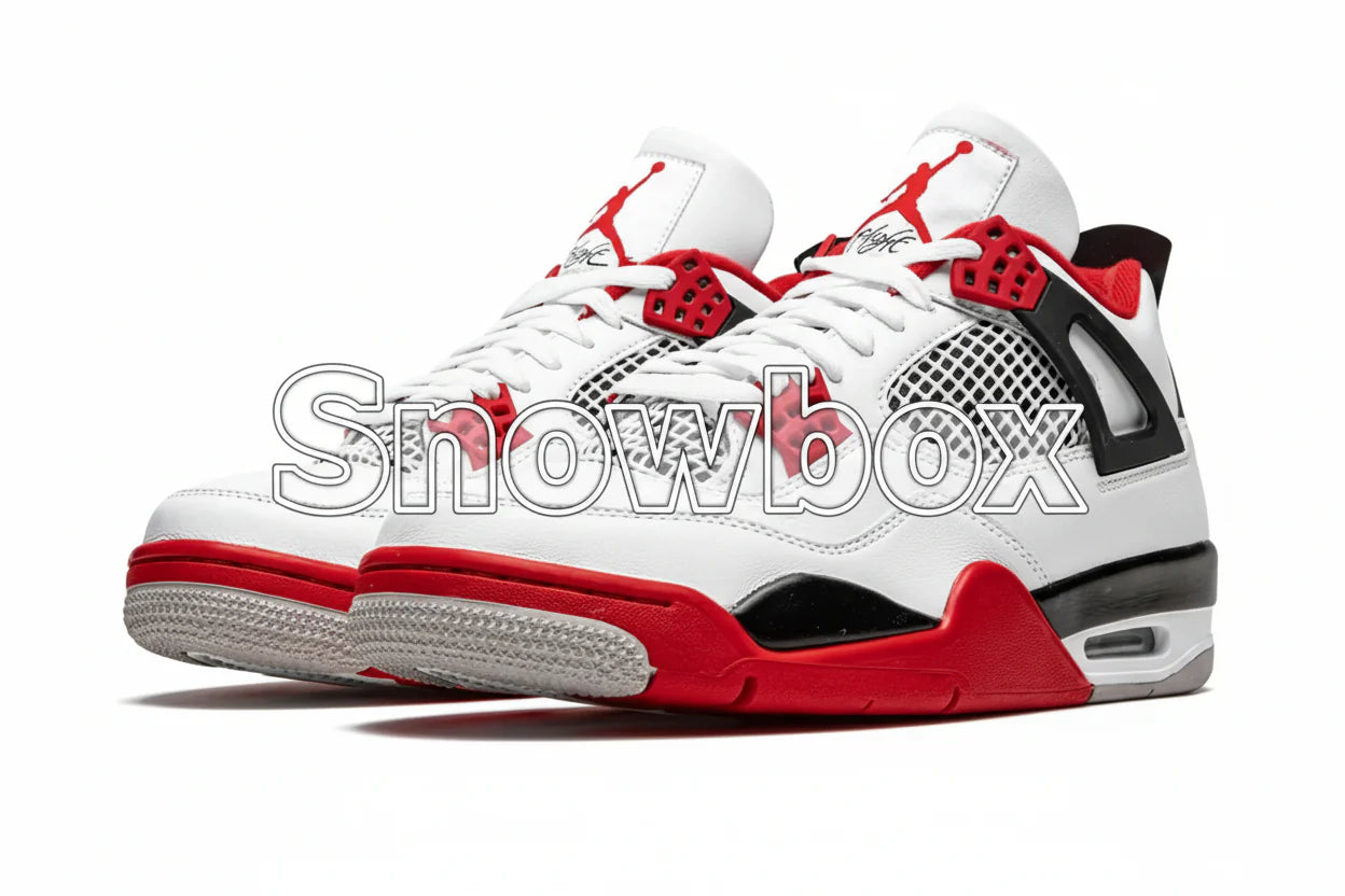 SnowBox x JF 4 SNEAKERS