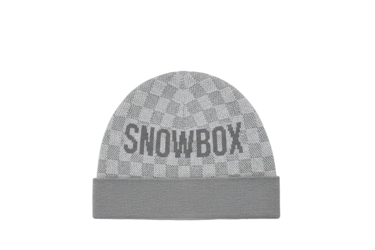 SnowBox x Monogram Beanie Grey