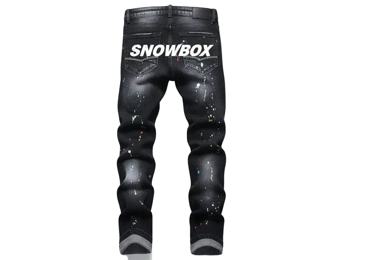 Snowbox x Painted Jeans