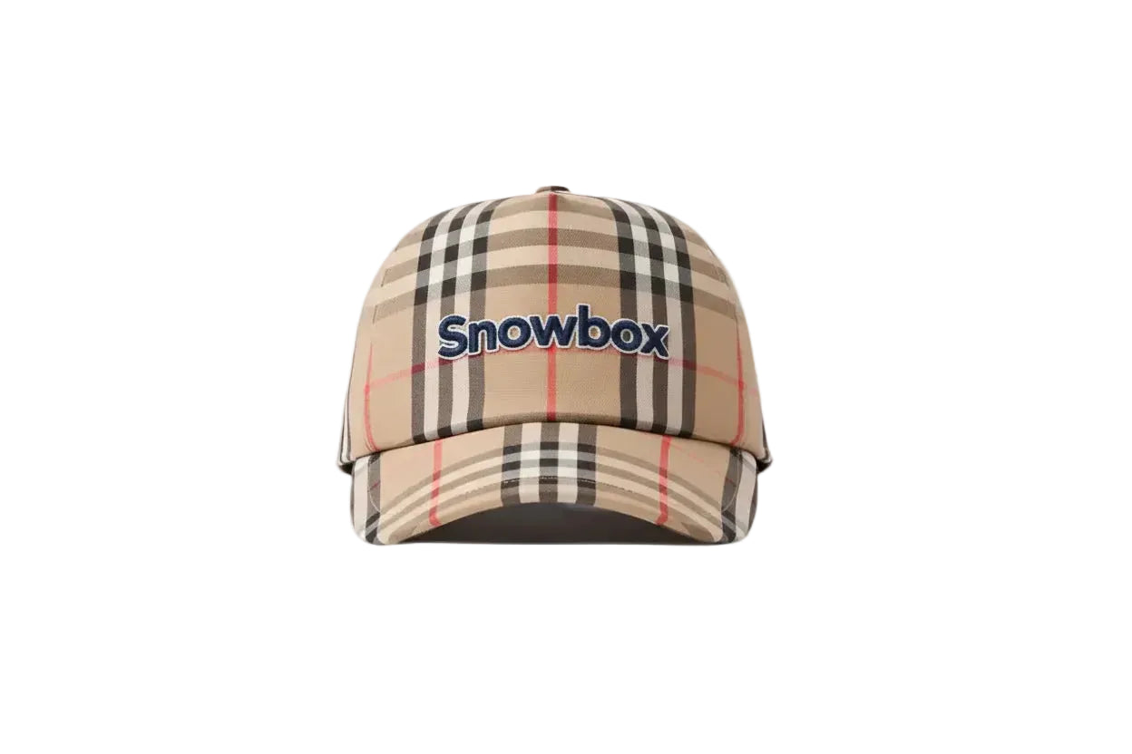 SnowBox x Check Cap Edition