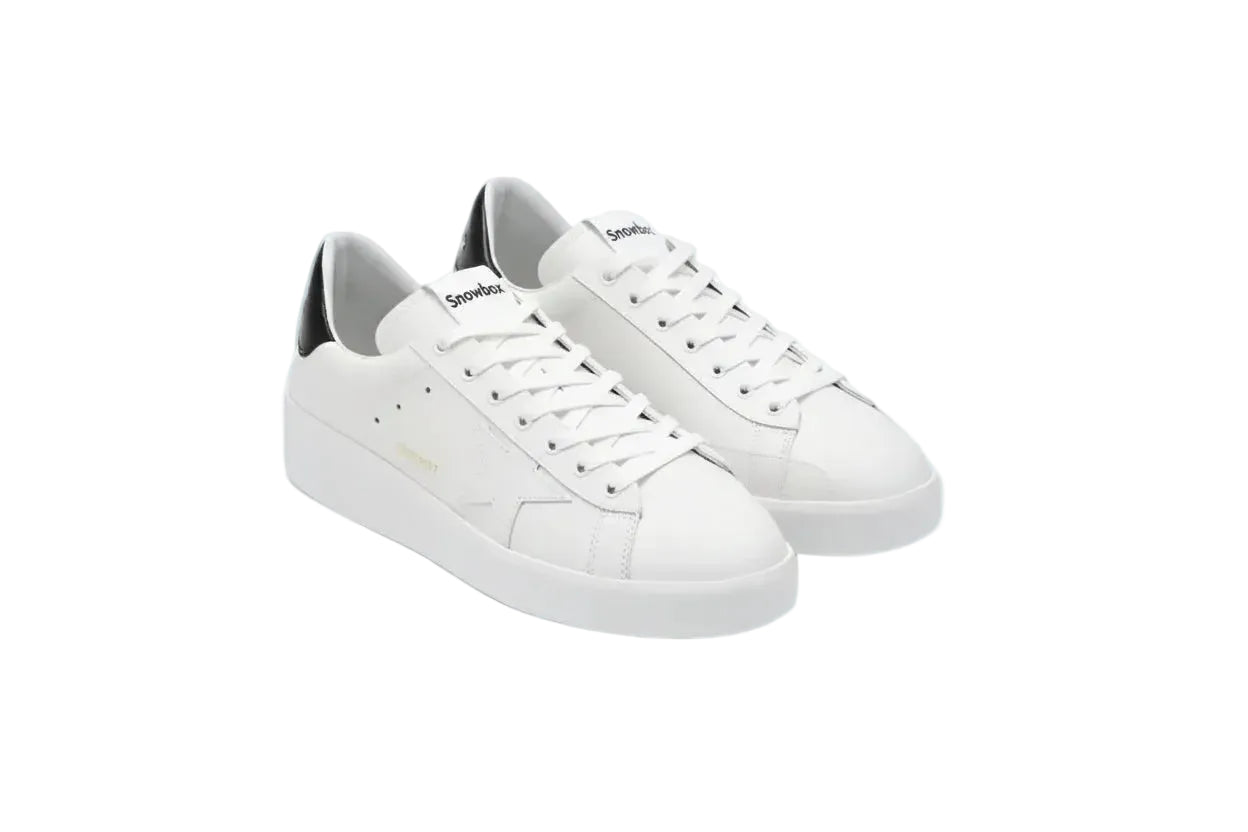 Snowbox x Gen Gose White Sneakers