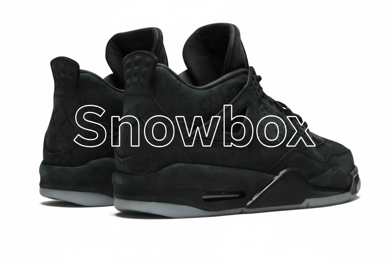 SnowBox x JF 4 SNEAKERS