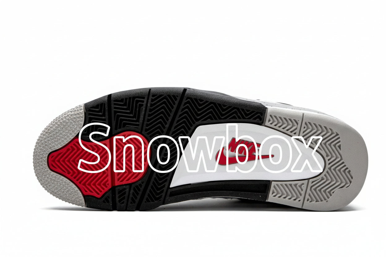 SnowBox x JF 4 SNEAKERS