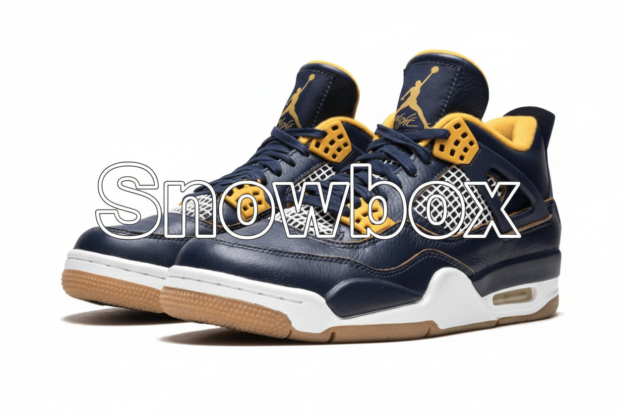 SnowBox x JF 4 SNEAKERS