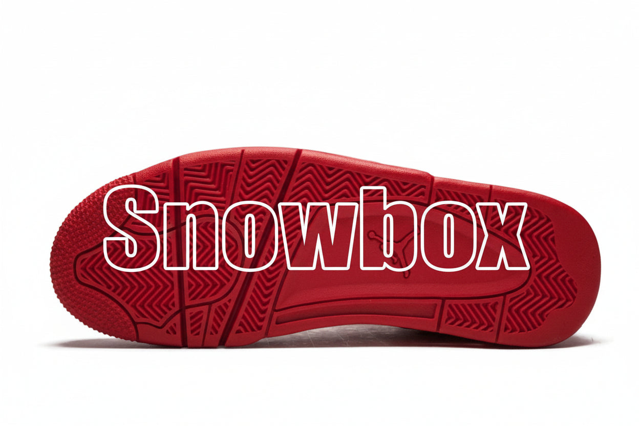 SnowBox x JF 4 SNEAKERS