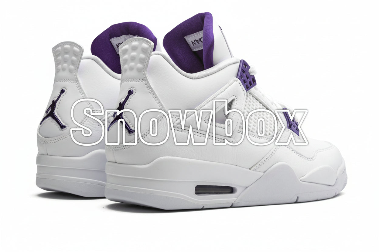 SnowBox x JF 4 SNEAKERS