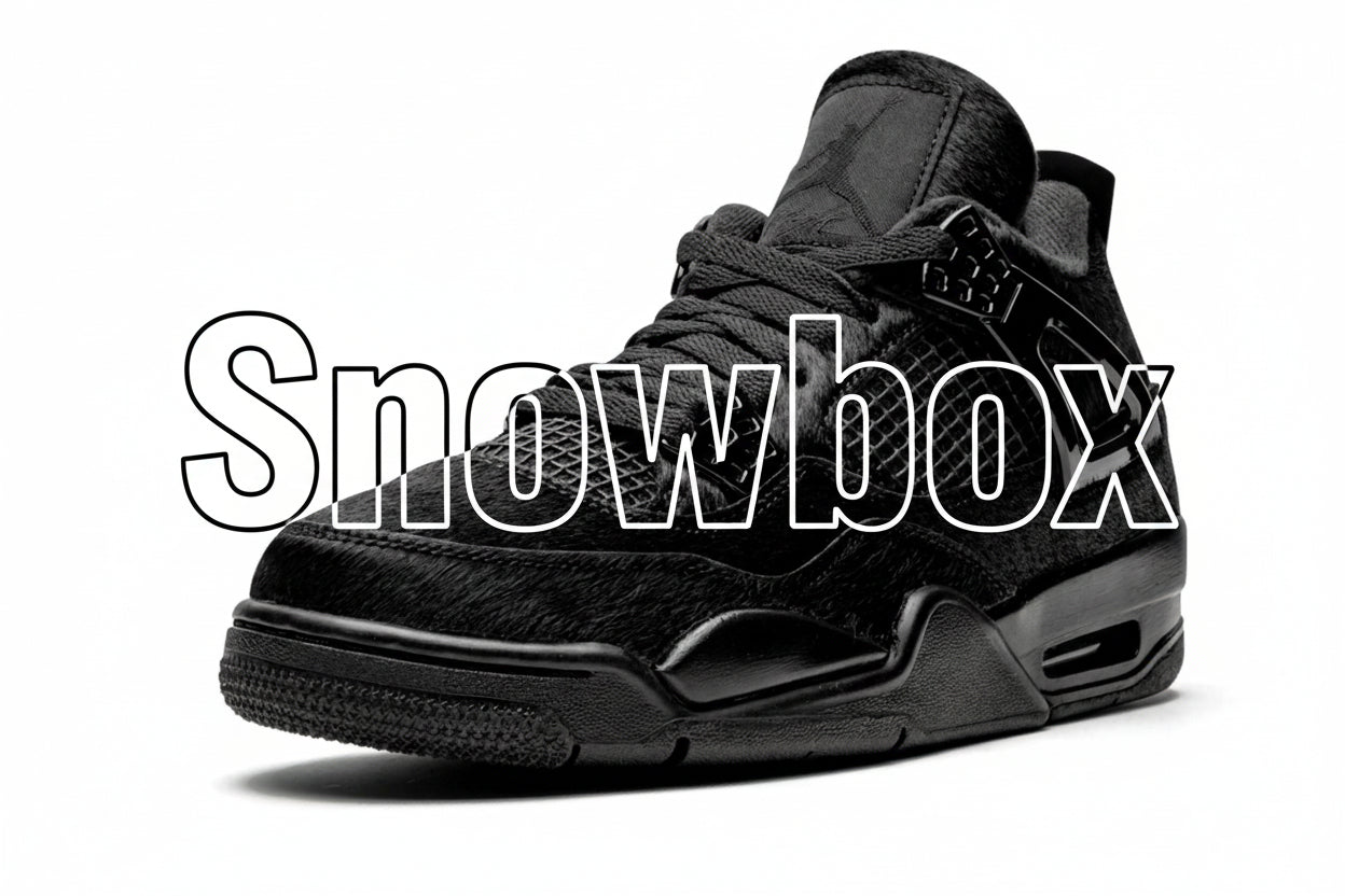 SnowBox x JF 4 SNEAKERS