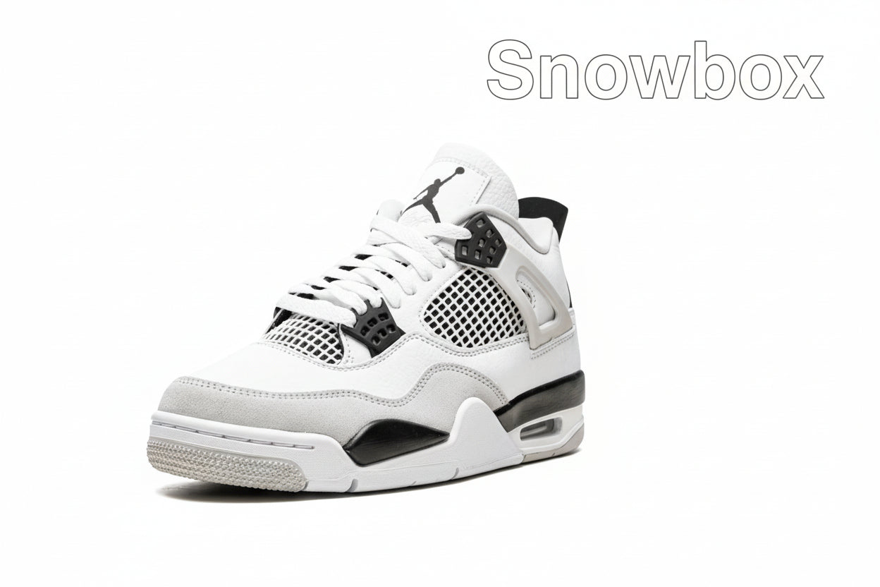 SnowBox x JF 4 SNEAKERS