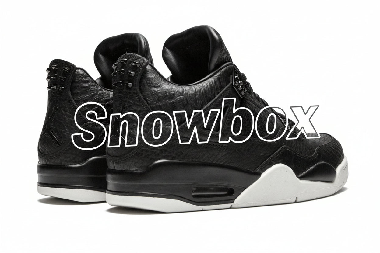 SnowBox x JF 4 SNEAKERS
