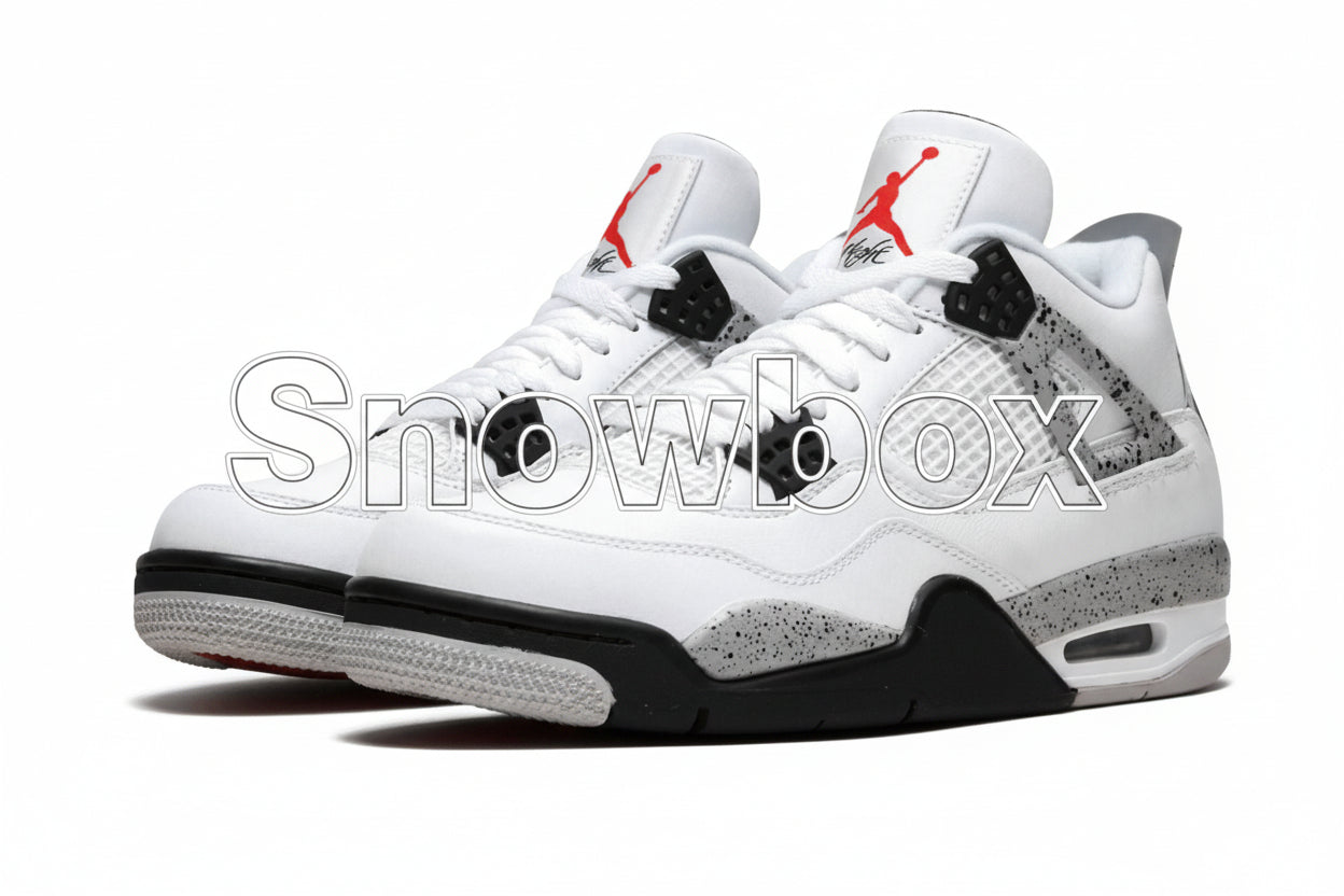 SnowBox x JF 4 SNEAKERS