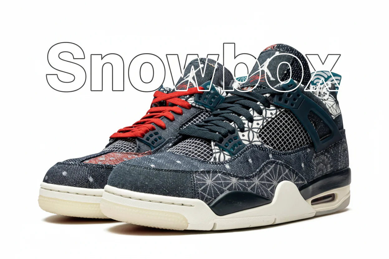 SnowBox x JF 4 SNEAKERS