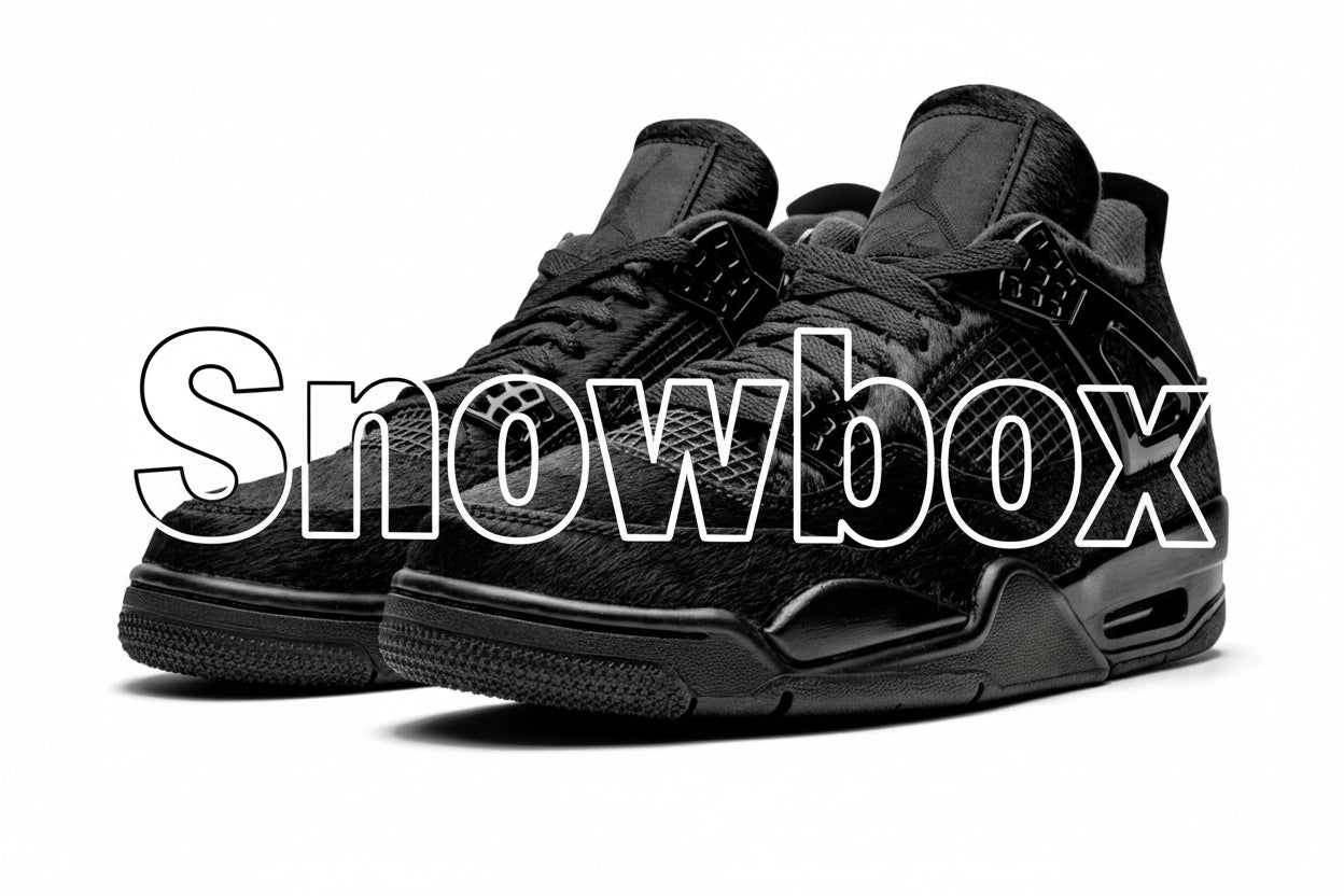 SnowBox x JF 4 SNEAKERS