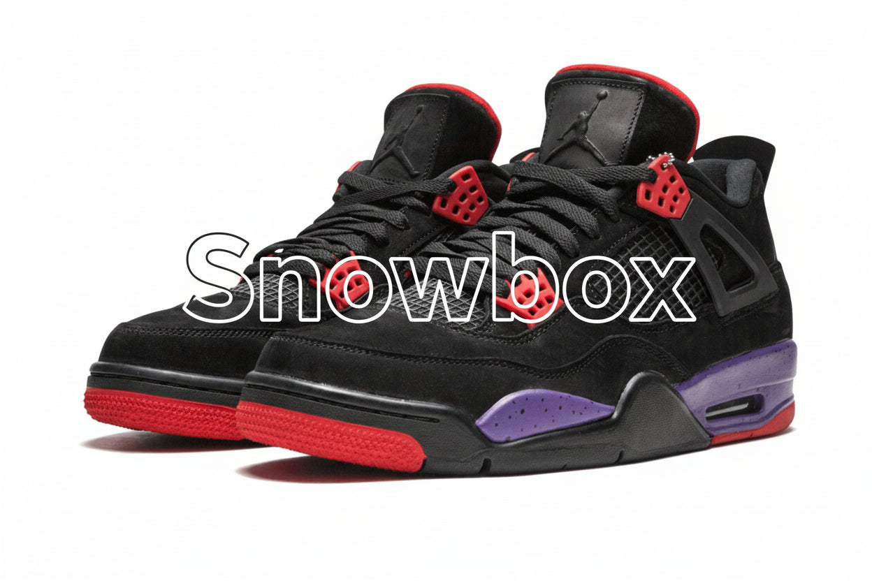 SnowBox x JF 4 SNEAKERS