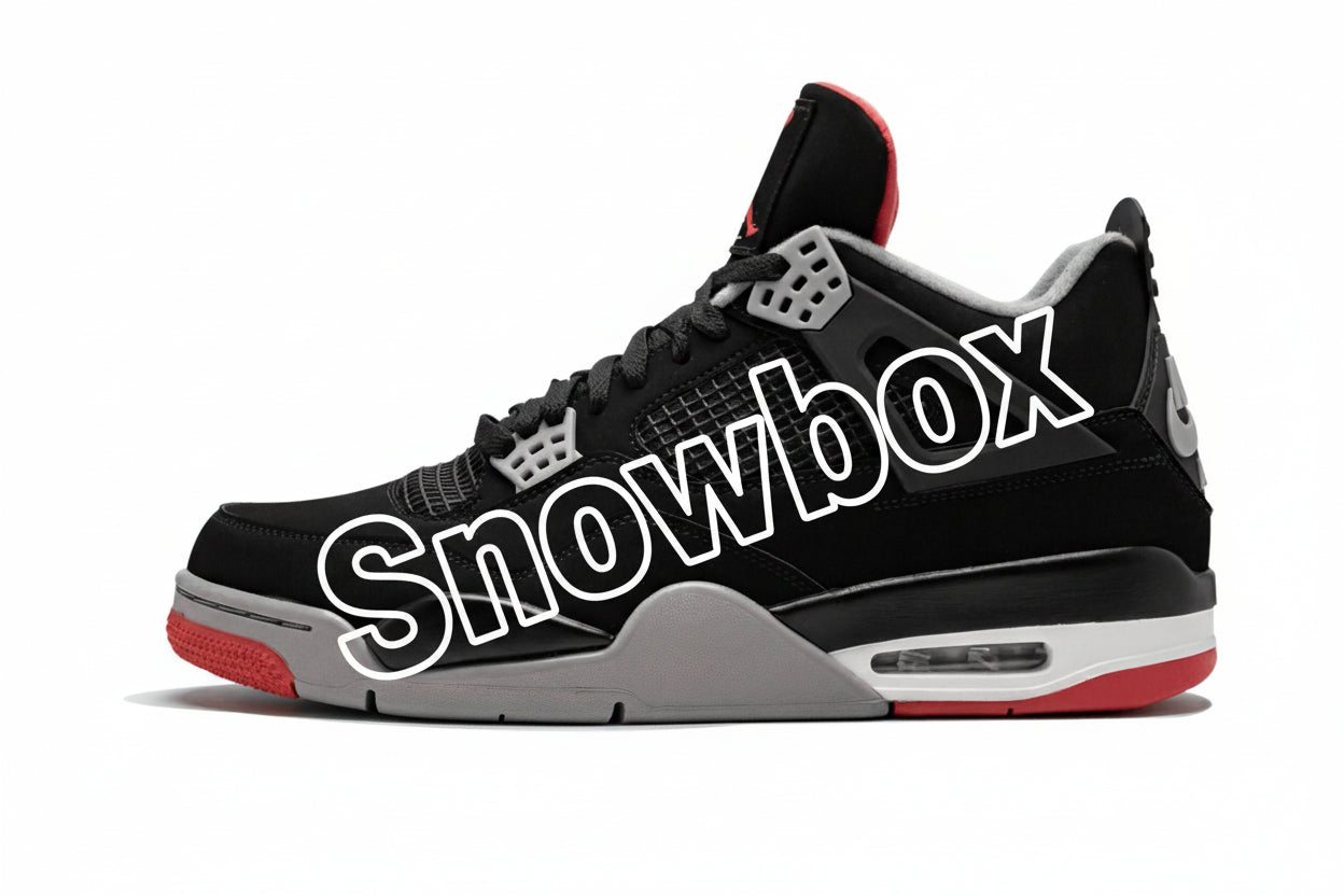 SnowBox x JF 4 SNEAKERS