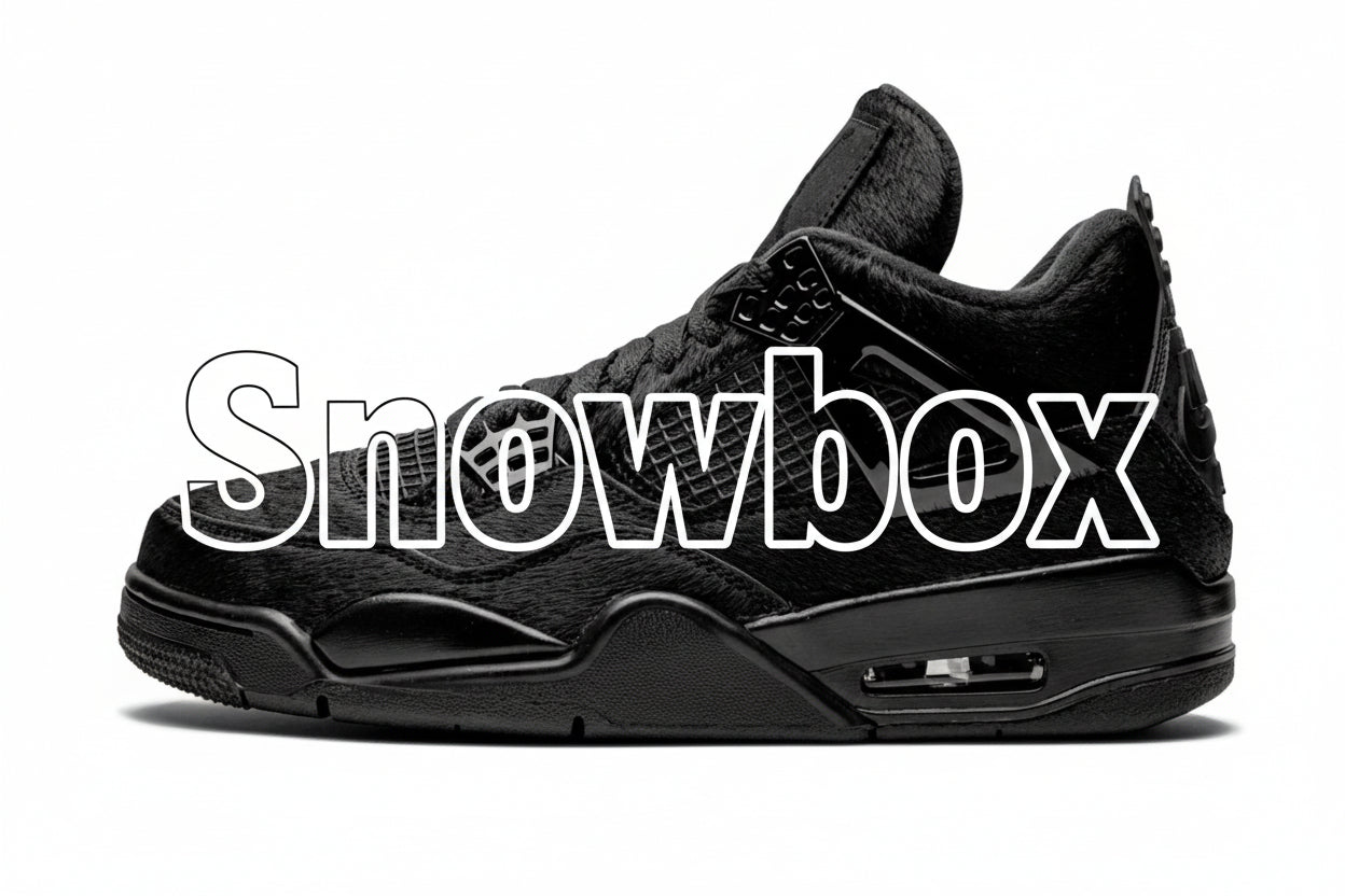 SnowBox x JF 4 SNEAKERS
