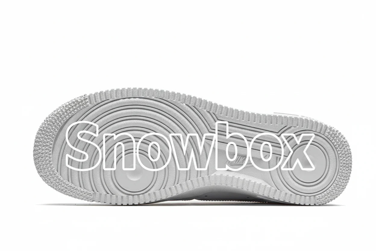 SnowBox x AF 1 LOW SNEAKERS