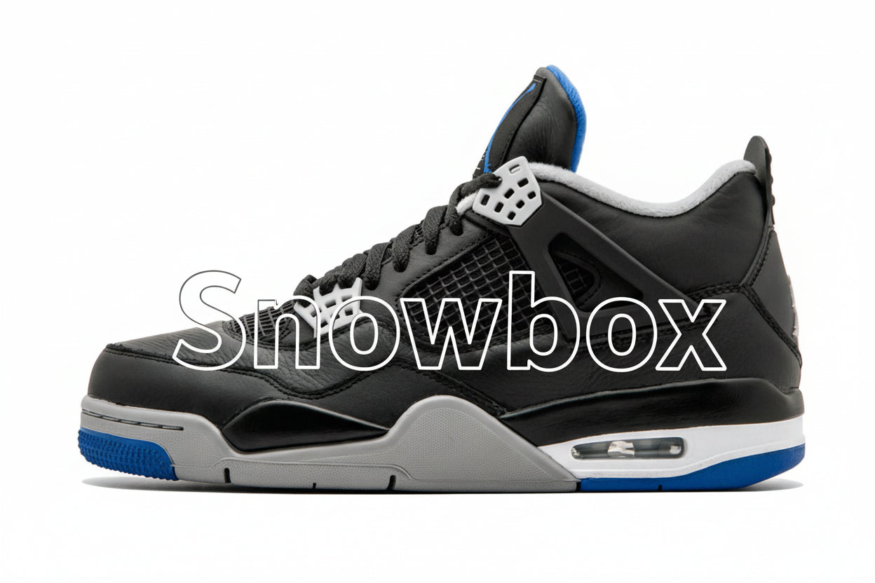 SnowBox x JF 4 SNEAKERS