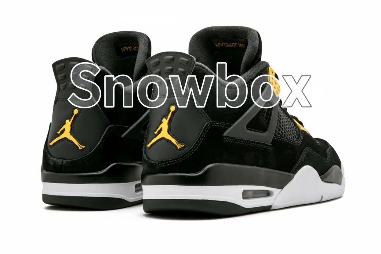 SnowBox x JF 4 SNEAKERS