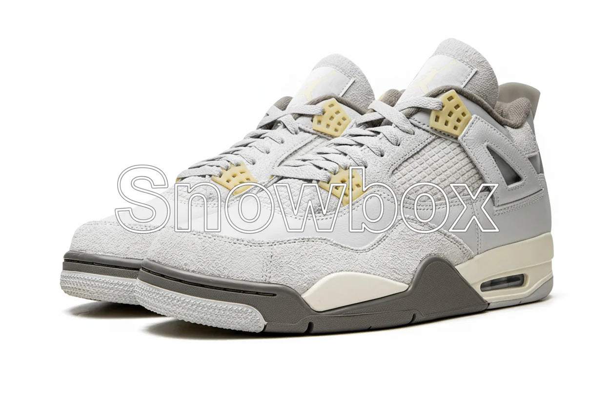 SnowBox x JF 4 SNEAKERS