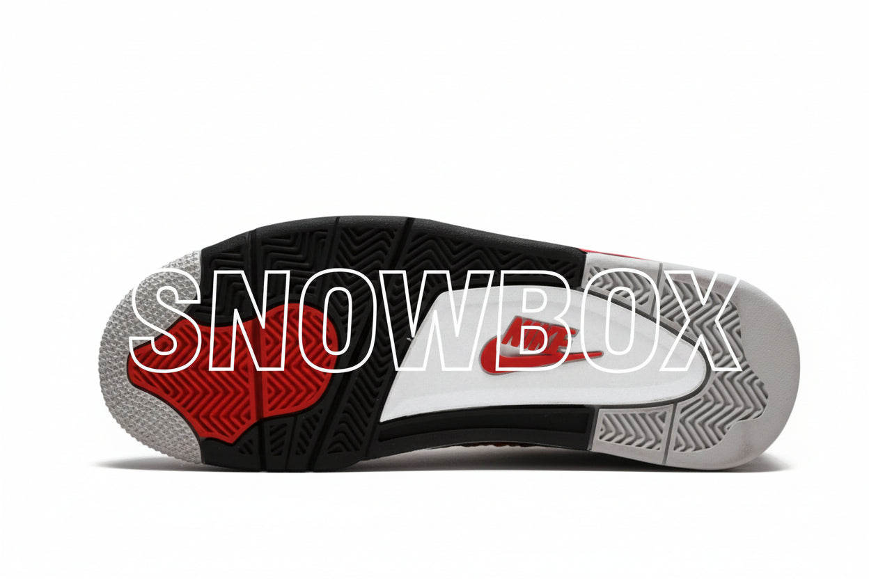 SnowBox x JF 4 SNEAKERS